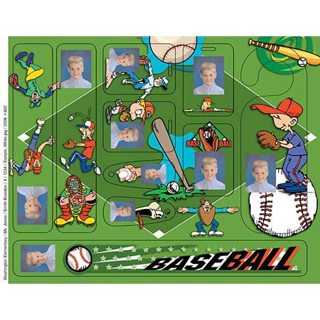 SP020  Full Sheet Baseball Starpak